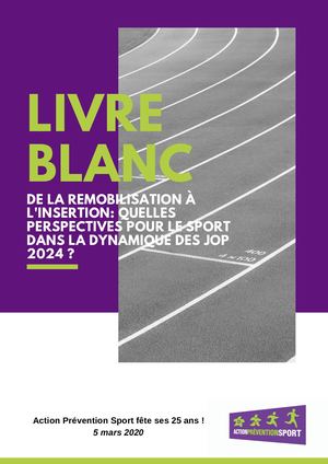 Livre Blanc 25 Ans D'action Prévention Sport