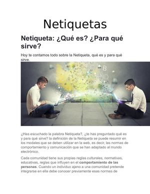 NETIQUETAS