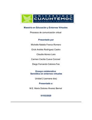 ENSAYO DE SIMEOTICA