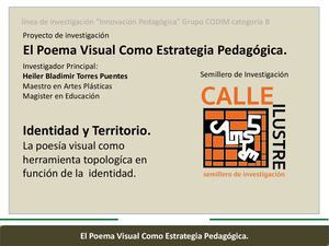 el poema visual como estrategia pedagógica