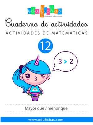 Actividades de números mayor y menor