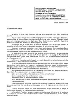 Marie Jeanne De LAGUERENNE