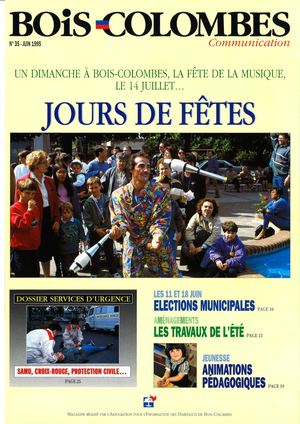 Bois-Colombes Communications BCC n°35 Juin 1995