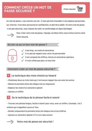 Creer Un Mot De Passe Securise Les Bons Clics