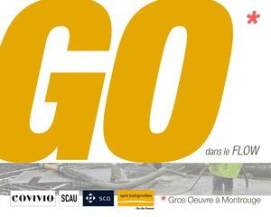 Fin de gros oeuvre à Montrouge Le Flow