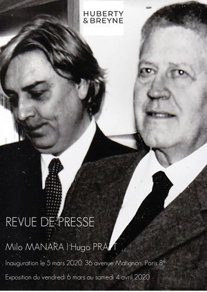 Manara Pratt Revue de Presse Huberty & Breyne