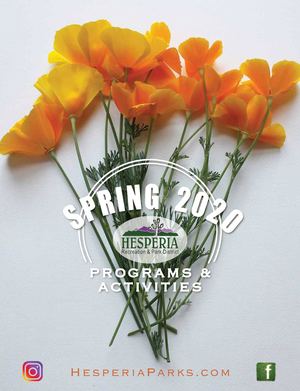 HRPD Programs and Activities Guide Spring 2020