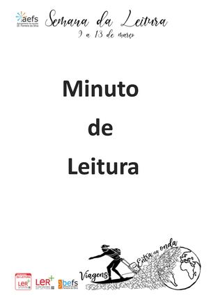 Minuto Leitura  SL 2020