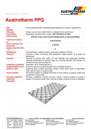 Tehnički List PPG (SLO)