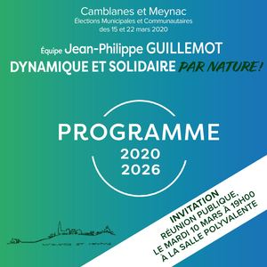 Ensemble Pour Camblanes Et Meynac Programme