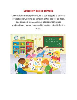 Educacion Basica Primaria