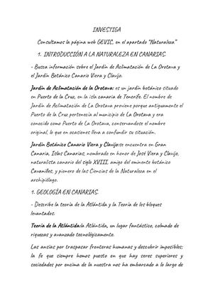 Geografía Física de Canarias