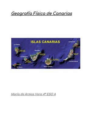 Geografía Física de Canarias