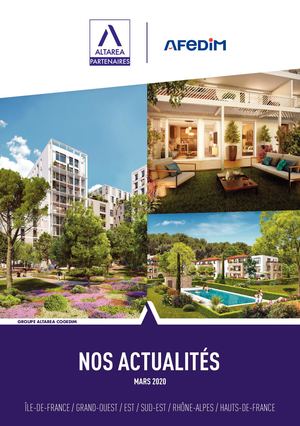 GAZETTE ALTAREA PARTENAIRES MARS 2020