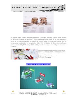 Cma (Credito Mercantil Adquirirdo)