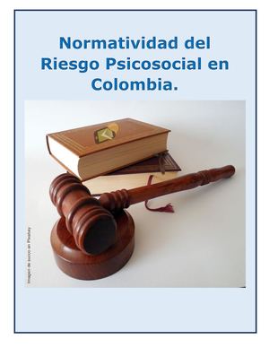 Cartilla Normatividad Riesgo Psicosocial