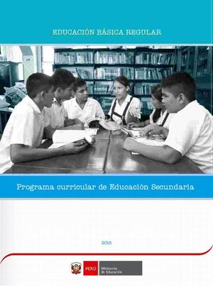 Programa Curricular Educacion Secundaria