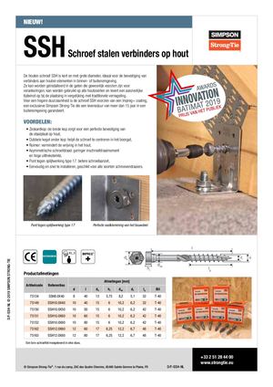 Ssh Schroeven Voor Bevestigingen 3 Original