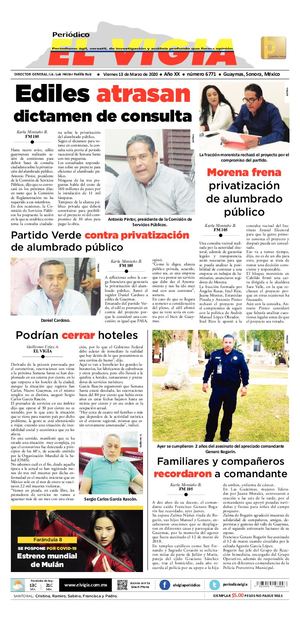 13 de marzo del 2020