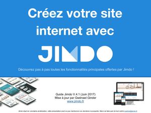 Guide Jimdo