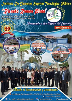 Revista Institucional Ricardo Ramos Plata (Edición 3)
