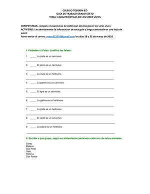 Guia De Ciencias Naturales Grado Sexto 1p