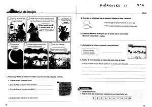 Trabajos Lengua 4º.