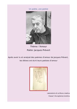 Prévert et la poésie d'amour