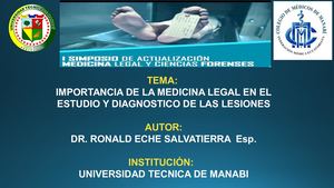 LEESIONES EN MEDICINA LEGAL