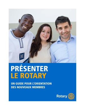 Présenter Le Rotary