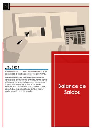 Libros Contables 3, Balance De Saldos