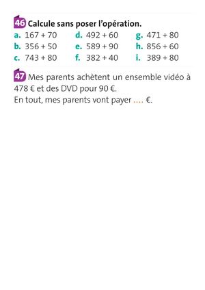Ajouter Des Multiples De 10
