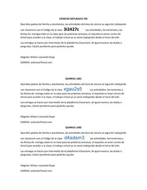 Indicaciones Class Room