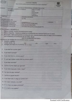 Guias Grado Sexto Y Septim0 Edu Fisica Manuel