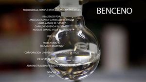 Toxicologia COMPUESTO ORGANICO VOLATIL