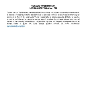 Taller Lengua Castellana 702