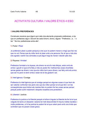 Activitats Cultura I Valors èTics 4 Eso (1)