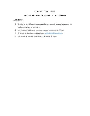 Guias De Trabajo Profesora Leonor