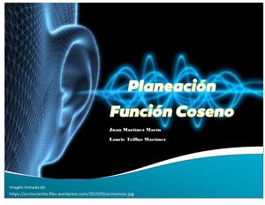 Planeacion Funcion Coseno Juan Martínez