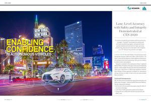 Enabling Confidence In Autonomous Vehicles