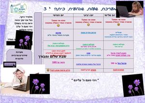 למידה מרחוק כיתה ג' 3