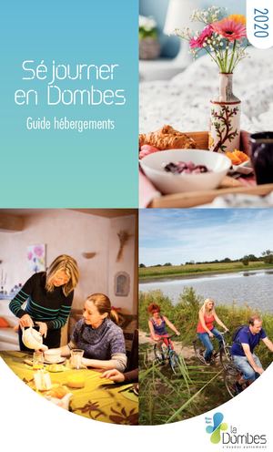 Guide Hebergements Dombes 2020