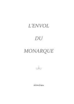 L'envol Du Monarque