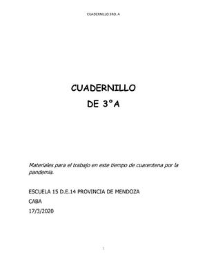 Cuadernillo 3 A
