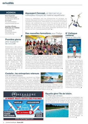 Article Magazine Centre Aquatique