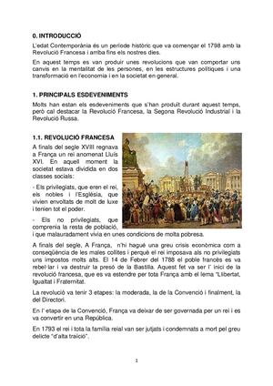 L'edat Contemporànea