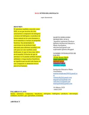 10 3 3 Super Deamoniaco Exposicion De Quimica