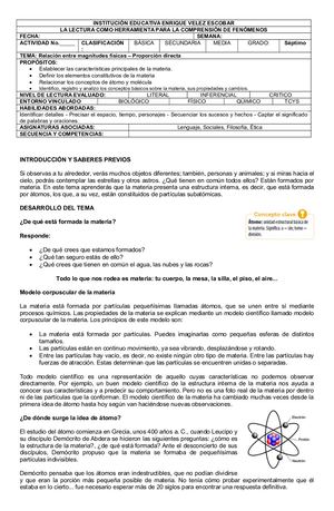 Clase Virtual 1 Física Séptimo