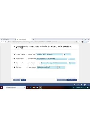 Correcciones Inglés 4º Día 17