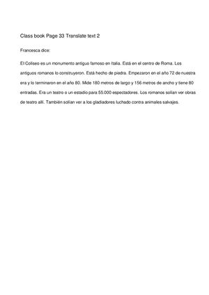Correcciones Inglés 5º Día 17